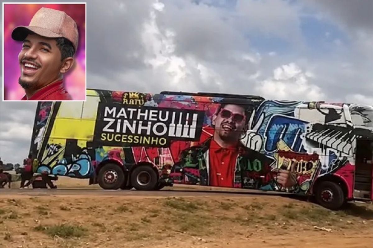 Cantor não estava no ônibus do acidente: Pego de surpresa