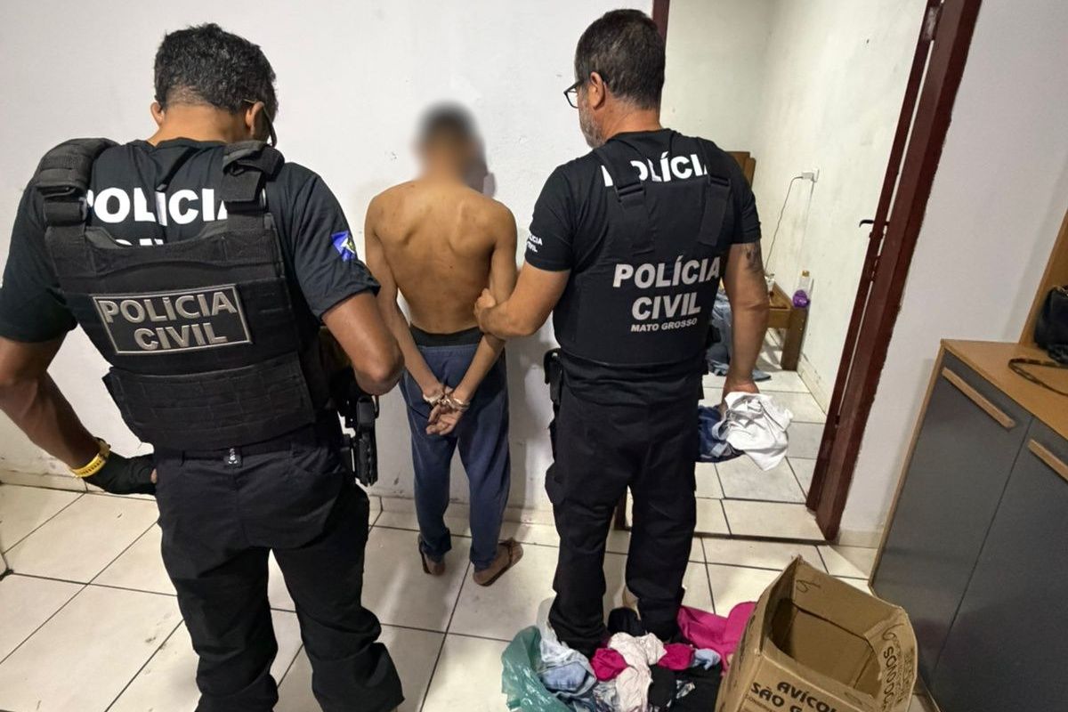 Polícia Civil prende suspeito de tentativa de homicídio em MT
