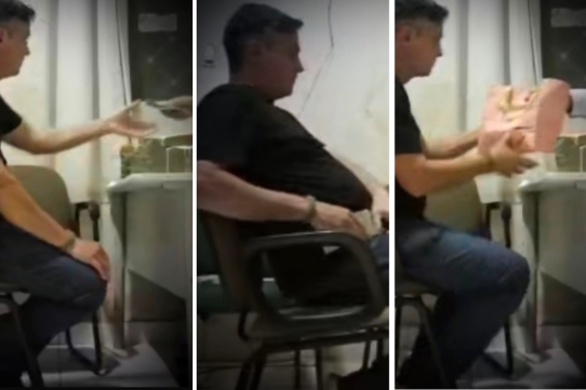 Vídeo vazado expõe presidente do DAE recebendo maços de dinheiro; assista | Rdnews