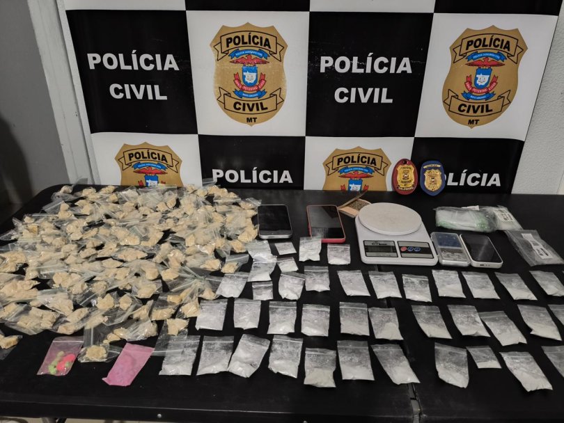 PC prende casal de traficantes que vendia drogas no carto e fazia delivery | FOLHAMAX