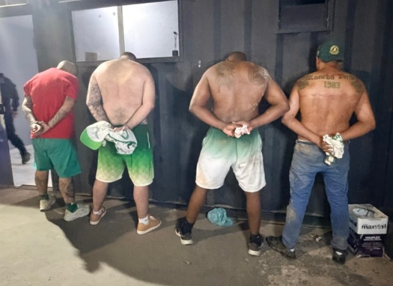 PM acaba com pancadaria entre organizadas em Cuiab; vdeo | FOLHAMAX