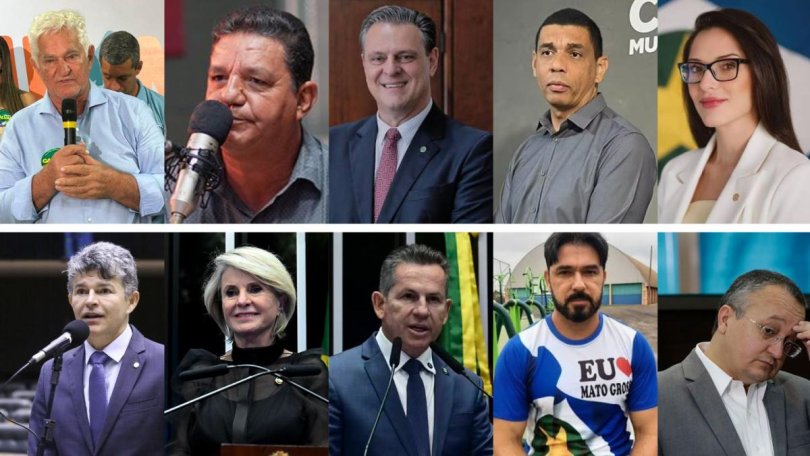 Dez nomes disputam duas vagas de Mato Grosso no Senado | FOLHAMAX