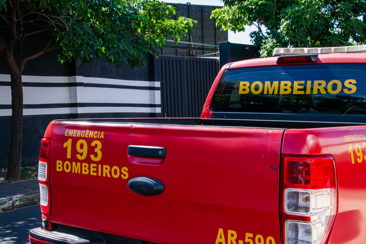 Bombeiros prendem homem por provocar incêndio em vegetação