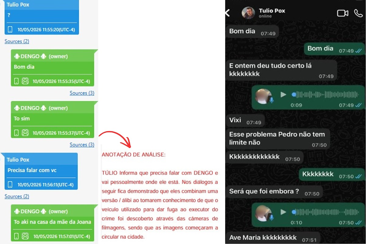 mensagens túlio césar e dengo/denga