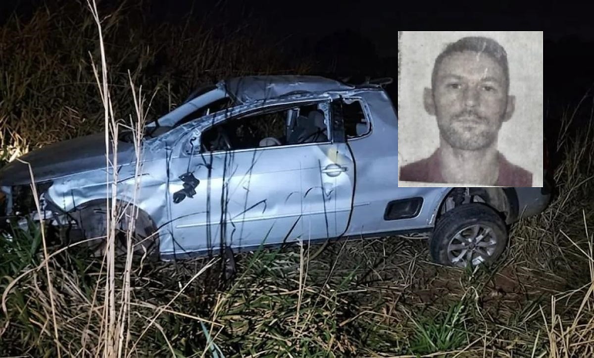 Motorista perde controle de Saveiro, capota e morre na MT-220 | Rdnews