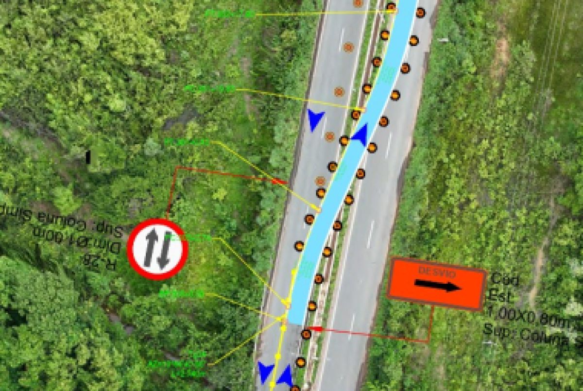 Obra de viaduto na Imigrantes altera tráfego na rodovia Palmiro Paes de Barros por 90 dias