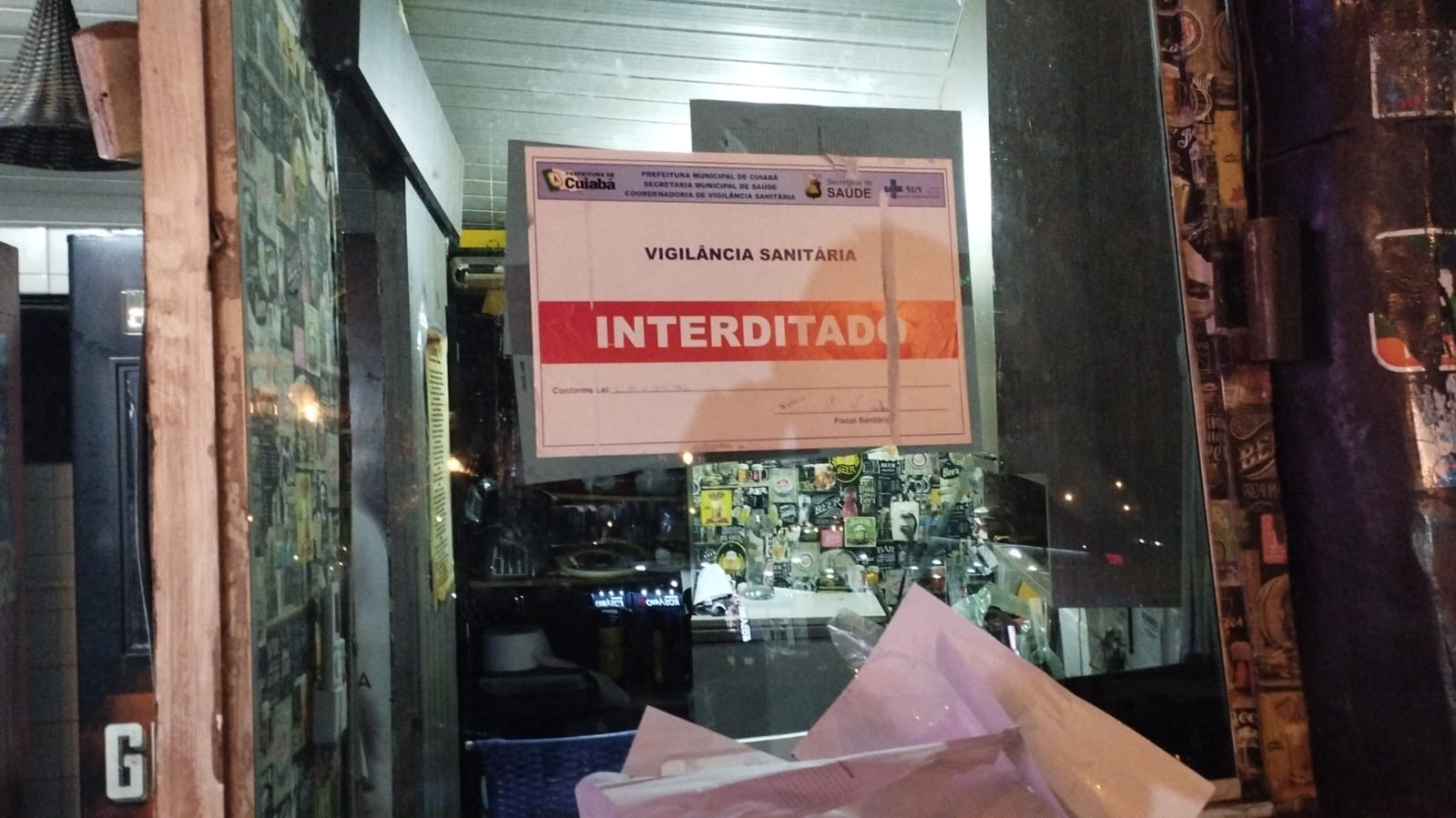 Restaurante interditado em Cuiabá pela 3ª vez por falta de higiene