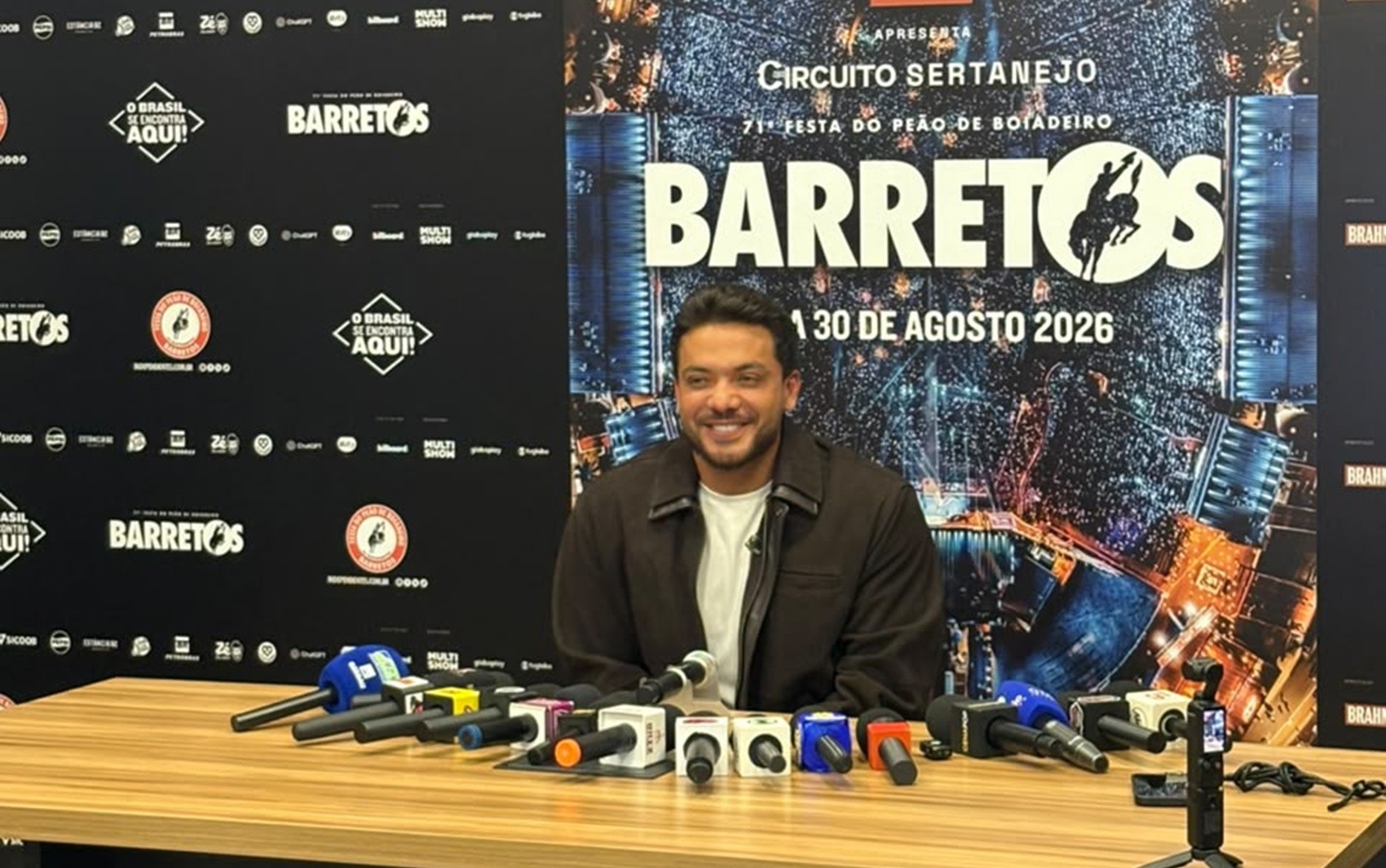 Wesley Safadão promete voltar à Festa do Peão de Barretos