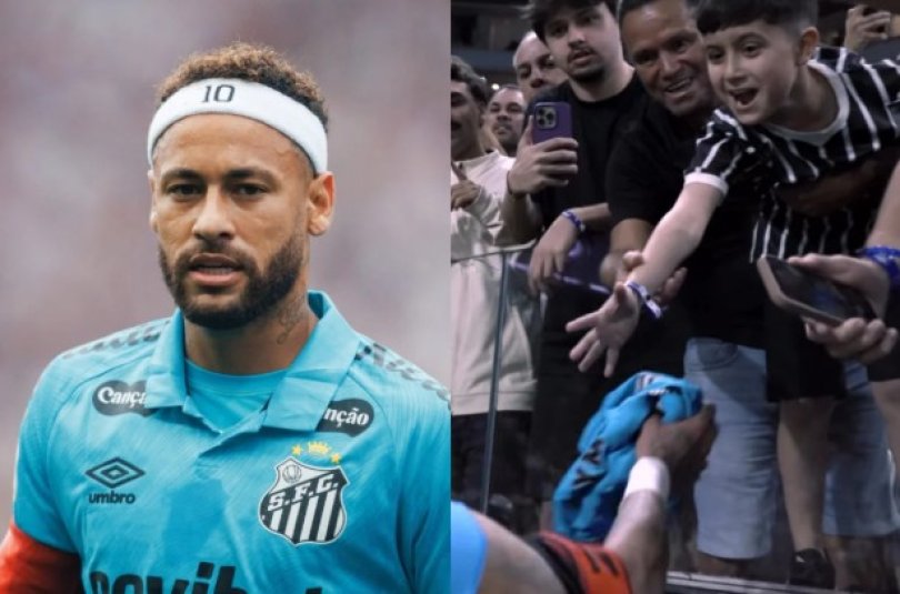 Neymar Jr. sai em defesa de criana corintiana hostilizada pela torcida | FOLHAMAX