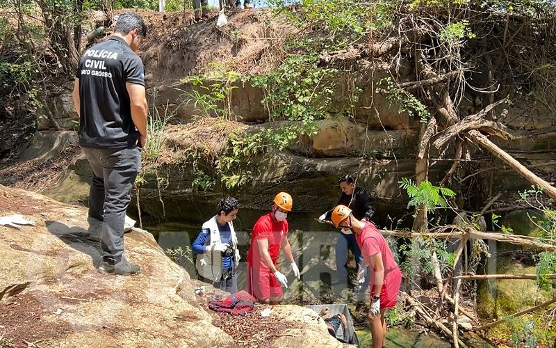 Corpo de homem é encontrado boiando em córrego em Rondonópolis | Rdnews