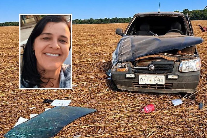 Mulher capota carro e morre após deixar filha em ponto de ônibus | Rdnews