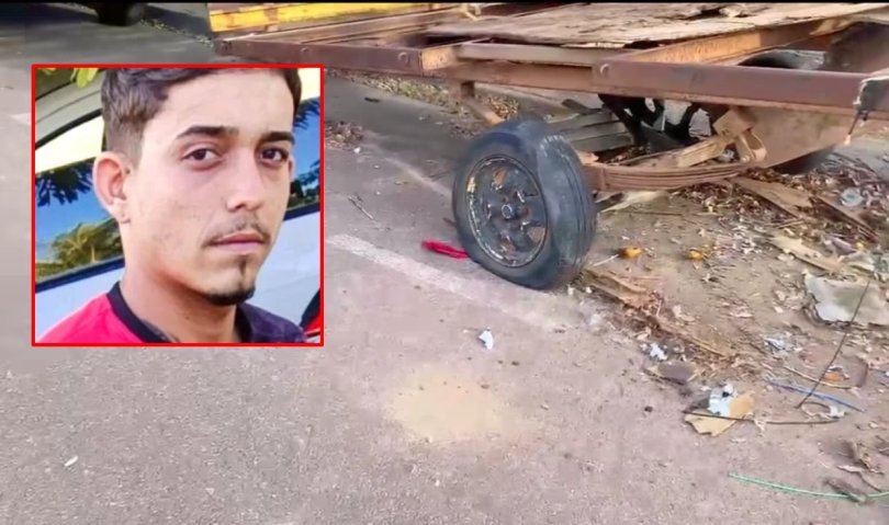 Piloto morre aps bater motocicleta contra carretinha estacionada | FOLHAMAX