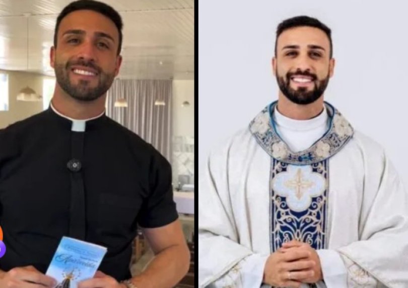 Padre ‘bonito’ causa frisson e igreja fecha comentrios: ‘pequei’ | FOLHAMAX