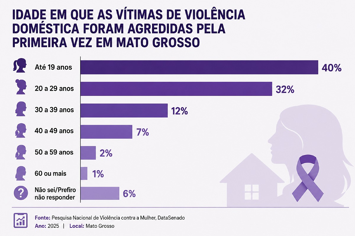 primeira agressao contra mulheres