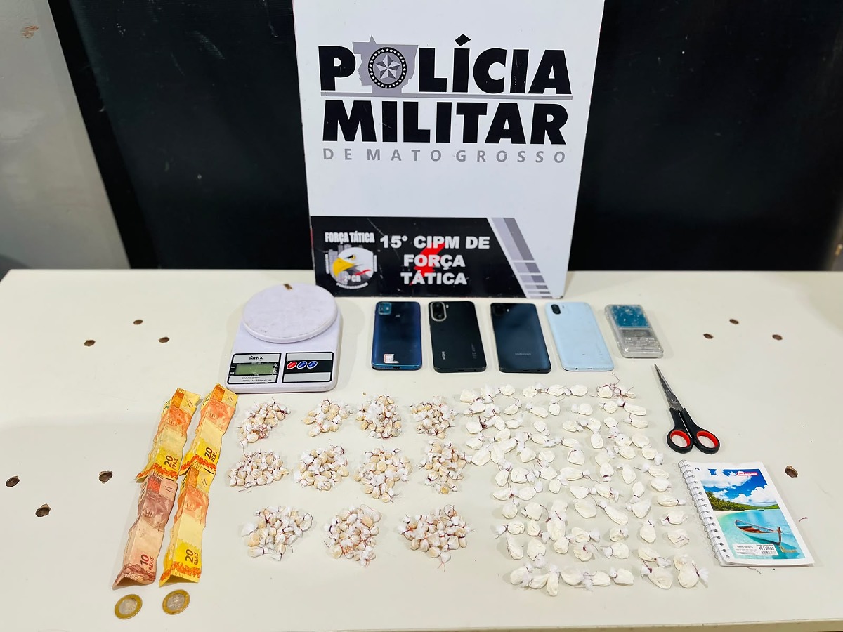 Polícia prende dupla suspeita de tráfico com quase 300 porções de drogas em VG | Rdnews