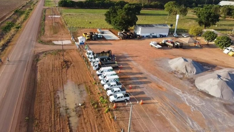Aps liminar do TCE, servios em rodovia so suspensos em MT | FOLHAMAX