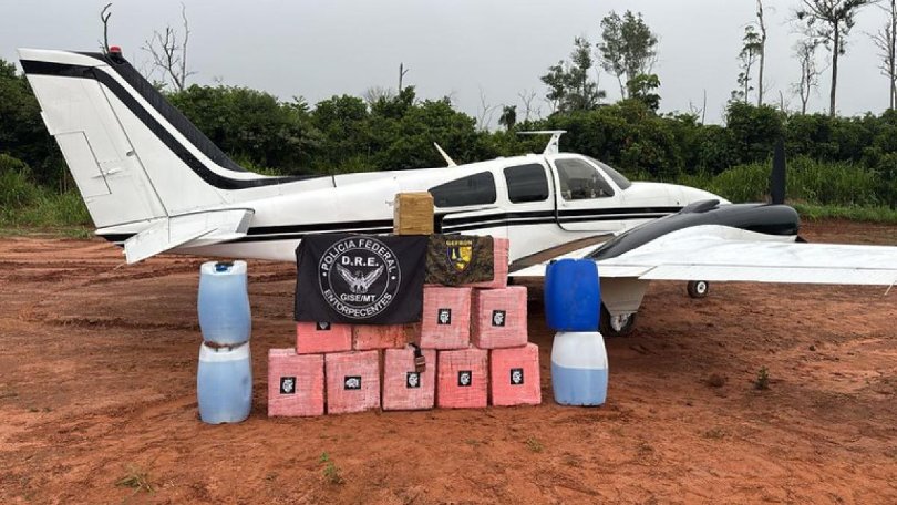 PF prende ‘baro’ por usar fazenda para trfico de drogas pelo ar em MT | FOLHAMAX