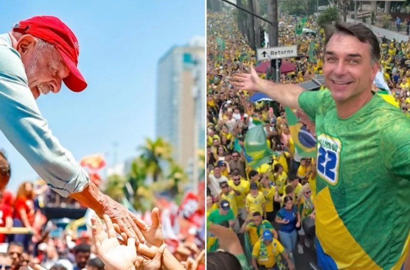 Campanhas de Lula e Flvio lotam ruas em atos no Rio e em BH | FOLHAMAX