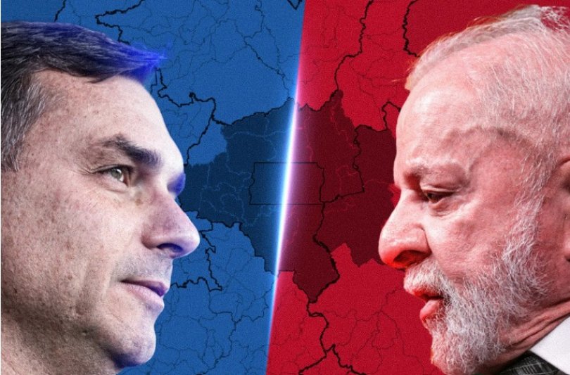Flvio Bolsonaro tem 51% e Lula marca 49% na ltima pesquisa | FOLHAMAX
