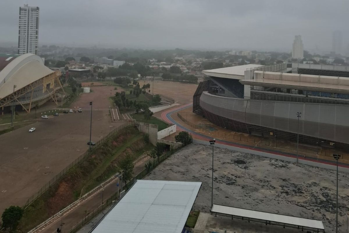 Cuiabá amanhece nublada e terá volta da chuva nesta semana