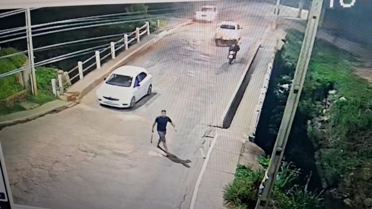 PM prende homem por danificar câmera do programa Vigia Mais MT