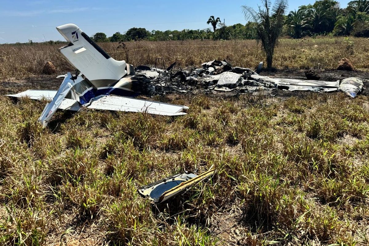 Politec identifica terceira vítima de queda de aeronave em MT