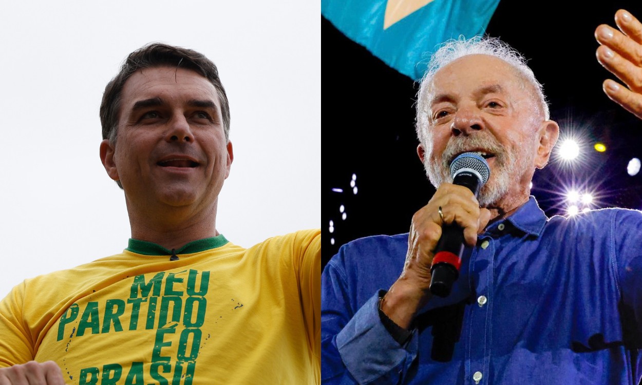 MP Eleitoral pede multa a Lula, Flávio Bolsonaro e outros candidatos por propaganda irregular