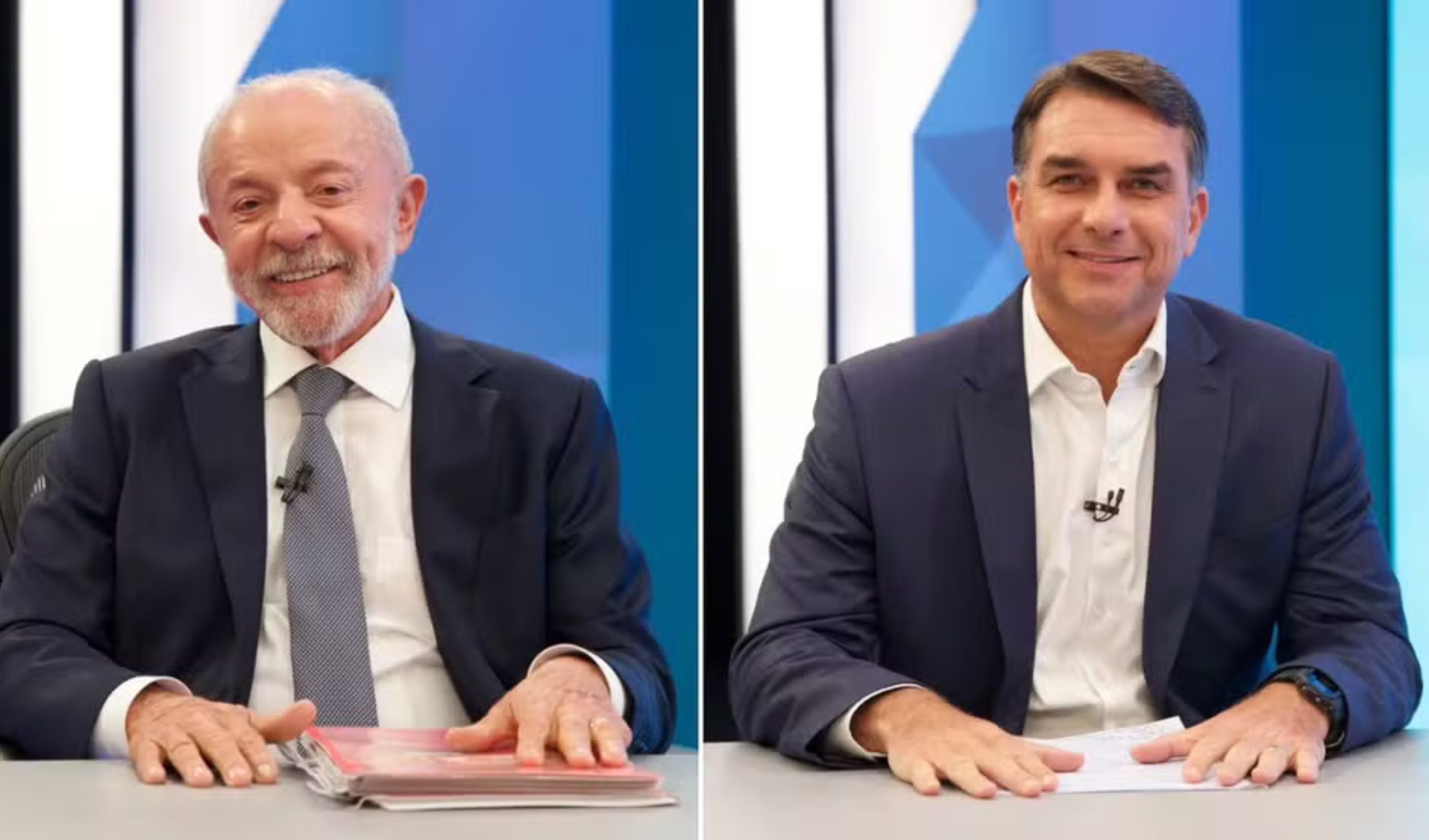 AO VIVO: Globo realiza debate entre Flávio Bolsonaro (PL) e Lula (PT)