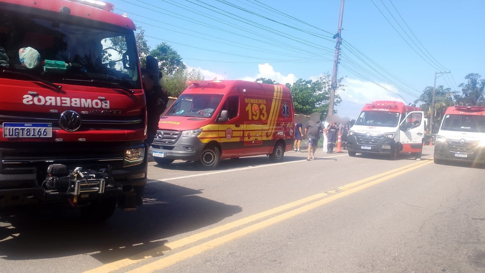 Motociclista fica gravemente ferida após acidente com carro em São