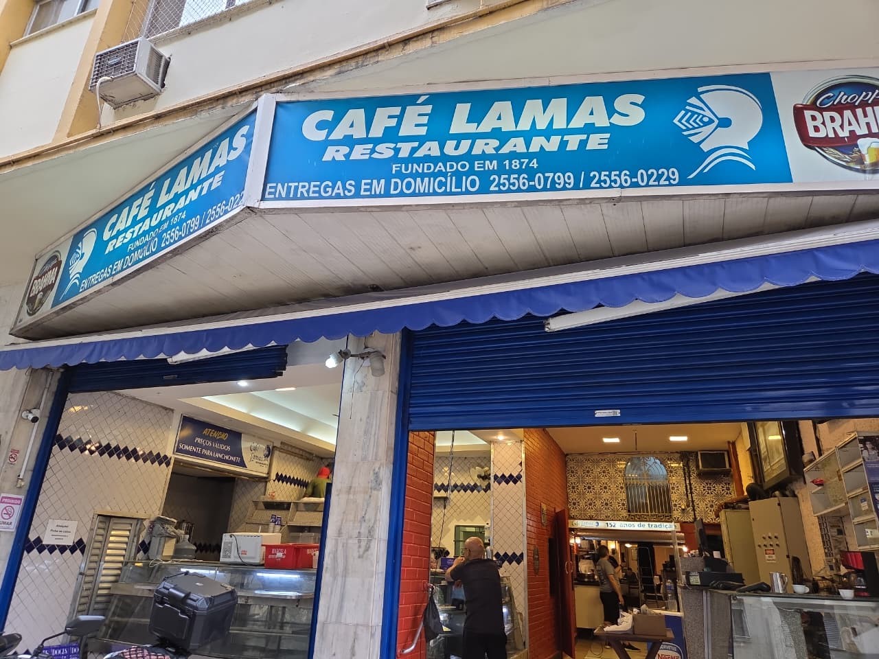 Café Lamas reabre nesta quarta após quatro meses fechado por